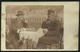 1918. Sakkozók, Fotós Képeslap, Poprád-Podolin Mozgóposta Bélyegzéssel   /  1918 Chess Players Photo Vintage Pic. P.card - Used Stamps