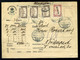 JÁSZBERÉNY 1920. Értéklevél Budapestre Küldve  /  1920 Money Letter To Budapest - Covers & Documents