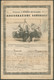 BUDAPEST 1875. Dekoratív Biztosítási Kötvény  /  Decorative Insurance Bond - Unclassified