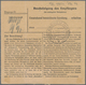 Berlin: 1952: Paketkarte (Bugsp.) Für Ein Schnellpaket  7,5 Kg  In Die 4. Zone  375 – 750 Km – Gebüh - Lettres & Documents