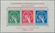 Berlin: 1949, Währungsgeschädigten-Block Mit Plattenfehler "zusätzlicher Schaffrierungsstrich Auf De - Covers & Documents