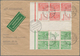 Berlin - Postschnelldienst: Blockstück Aus Bauten ZD-Bogen 1952 Auf Postschnelldienstbf.2. Gewichtss - Covers & Documents