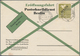 Berlin - Postschnelldienst: 1 Mk Schwarzaufdruck Auf Laufzeit-Kontroll FDC Der Linie C Von Charlotte - Lettres & Documents