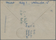 Berlin - Postschnelldienst: 1 DM Rotaufdruck Als EF Auf Postschnelldienstbf. Von Berlin-Charlottenbu - Lettres & Documents