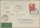 Berlin - Postschnelldienst: 1 DM Grünaufdruck Als EF Auf Postschnelldienstbf. Von Berlin-Charlottenb - Lettres & Documents