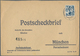 Französische Zone - Rheinland Pfalz: 1947, 10 Pf Winzerin Als EF Auf POSTSCHECKBRIEF Nach München, S - Autres & Non Classés