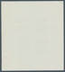 Französische Zone - Rheinland Pfalz: 1949, Rotes-Kreuz-Block Mit Fehlender Farbe Lebhaftkobaldblau ( - Sonstige & Ohne Zuordnung