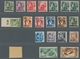 Saarland (1947/56): 1947, "Saar I", Zusammenstellung Von Insgesamt 28 Fast Nur Postfrischen Werten M - Unused Stamps