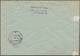 Saarland (1947/56): 1947, 75 Pfg. Dunkelultramarin Mit Wasserzeichen 1 X Auf überfrankiertem R-Brief - Unused Stamps