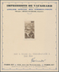 Delcampe - Saarland (1947/56): 1949/50. Außergewöhnliche Serie Von 8 Ungezähnten, Gummierten Marken, Fixiert Au - Ungebraucht
