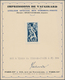 Delcampe - Saarland (1947/56): 1949/50. Außergewöhnliche Serie Von 8 Ungezähnten, Gummierten Marken, Fixiert Au - Ungebraucht