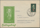 Saarland (1947/56): 1951, 25+10 Fr. Rotes Kreuz Als EF Mit SSt SAARBRÜCKEN 29.4.51 In Die Schweiz Un - Unused Stamps