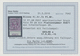 Bizone: 1945, AM-Post 12 Pf Amerikanischer Druck, Dunkel(lila)purpur Vom Bogenunterrand, Feld 99 Mit - Autres & Non Classés