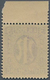 Bizone: 1945/46. 3 Pfg "AM POST, Englischer Druck, FArbe Dunkelbläulichviolett, Gezähnt L 14 1/4 X 1 - Autres & Non Classés