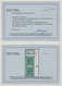 Bundesrepublik Deutschland: 1951, 10 Pf Posthorn Im Senkr. Paar Aus Der Rechten Oben Bogenecke Mit D - Briefe U. Dokumente