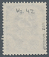 Bundesrepublik Deutschland: 1951, Freimarke Posthorn 25 (Pf) Seltene Wasserzeichen Variante "Z" Mit - Covers & Documents