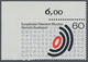 Bundesrepublik Deutschland: 1981. 60 Pfg "Gehörlose", LINKS Ungezähnt (Blindzähnung), Postfrisches E - Covers & Documents