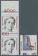 Bundesrepublik Deutschland: 1988/1996, 100 Pf Th. Giehse Senkr. Paar Vom OR, 640 Pf Freimarke (2 Zäh - Covers & Documents