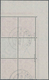 Bundesrepublik - Zusammendrucke: 1951, Posthorn 20+X+20 Sowie 20+10+20 Im Gestempelten Eckrand-Sechs - Se-Tenant