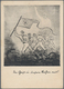 Ansichtskarten: Propaganda: 1927 (ca.) "Im Geist In Unserem Reihen Mit! / With Our Ranks In Spirit! - Parteien & Wahlen