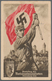 Ansichtskarten: Propaganda: 1929 Reichsparteitag Nr1 Propaganda Card USED RALLY CACHET. A Rare, Earl - Partis Politiques & élections