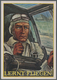 Delcampe - Ansichtskarten: Propaganda: 1942/1943, NS-Fliegerkorps, 3 Kolorierte Propagandakarten "Modellflug", - Parteien & Wahlen