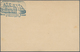 Ansichtskarten: Vorläufer: 1880 (ca). Privat-Postkarte 5 Pfge Violett Ziffer Mit Bläulicher Abb. Rs. - Non Classés