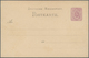 Ansichtskarten: Vorläufer: 1880 (ca). Privat-Postkarte 5 Pfge Violett Ziffer Mit Bläulicher Abb. Rs. - Unclassified