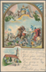 Ansichtskarten: Bayern: Um 1910, Seltene Originalzeichnung "Sendlinger Mord-Weuhnacht" Als Vorlage F - Other & Unclassified
