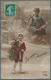 Ansichtskarten: Motive / Thematics: 1. WELTKRIEG, Soldaten, Kinder, Familie, Liebespaare, Französisc - Autres & Non Classés