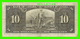 BILLETS - DIX DOLLARS 1937 - BANQUE DU CANADA - No D/T 2512029 - - Canada