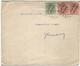 SPAIN TANGER MARRUECOS MOROCCO OVERPRINT ALFONSO XIII MEDALLON MAILED COVER TO GERMANY 1920 - Cartas & Documentos