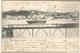 SPAIN VIGO PONTEVEDRA POSTCARD TO BERLIN 1903 UNDIVIDED BACKSIDE ALFONSO XIII MEDALLON STAMPS - Cartas & Documentos