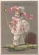 Figurina, Chromo, Victorian Trade Card. Au Pauvre Diable. Pierrot, L'orgueil. Bognard 1-20/4 - Autres & Non Classés