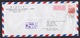 Taiwan: Registered Express Cover Sinchu To Netherlands, 1988, 1 Stamp, Blossom Flower, Label (traces Of Use) - Brieven En Documenten