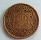 MAROC 50 FRANCS EMPIRE CHERIFIEN 1371    (B6-19) - Marruecos