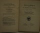 Liv. 316. Bibliothèque De Feu M. Hector De Backer. Deuxième Partie 1927 - 1901-1940