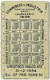 COMPANHIA De SEGUROS " COMMERCIO E INDUSTRIA " - 1936 - Advertising Metal Pocket Calendar - Small : 1921-40