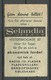 DENARK 1963 Hamborg Staatsopera Theater Ticket With Advertising Slogans At Backside - Tickets - Vouchers