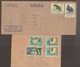 Cook Islands AITUTAKI O.H.M.S Birds Shells Covers - Cook Islands