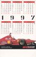 CALENDARIO - TELECOM ITALIA E FERRARI - 1997 - Formato Piccolo : 1991-00