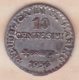 SAINT MARIN Jeton San Marino 10 Centesimi 1936 R - Sonstige & Ohne Zuordnung