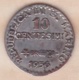 SAINT MARIN Jeton San Marino 10 Centesimi 1936 R - Andere & Zonder Classificatie