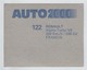 Renault Alpine Turbo V6 - Spanish Collection Card Number 122 - Year 1988 - Coches