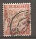 TAXE - Yv. N°  41    (o)   2f  Rouge -orange  Cote  75    Euro BE   2 Scans - 1859-1959 Used