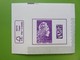 Timbre France YT 1656 AA - Marianne L'Engagée - International Autocollant Violet - Bord De Feuille - Neuf - 2019 - 2018-2023 Marianne L'Engagée