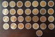 Delcampe - Thailand Coin 10 Baht Bi Metal Completed Set Of 61 UNC - Thaïlande