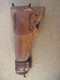 ETUI ANCIEN EN CUIR POUR PISTOLET HOLSTER US GRATON ET KNIGHT 1943 - Casques & Coiffures