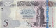 LIBYA 5 DINARS 2015 2016 P-81 REPLACEMENT AU-UNC - Libye