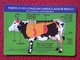 CALENDARIO DE BOLSILLO CALENDAR VACA COW VACHE KUH Encefalopatía Espongiforme Bovina Bovine Spongiform Encephalopathy ? - Tamaño Pequeño : 2001-...